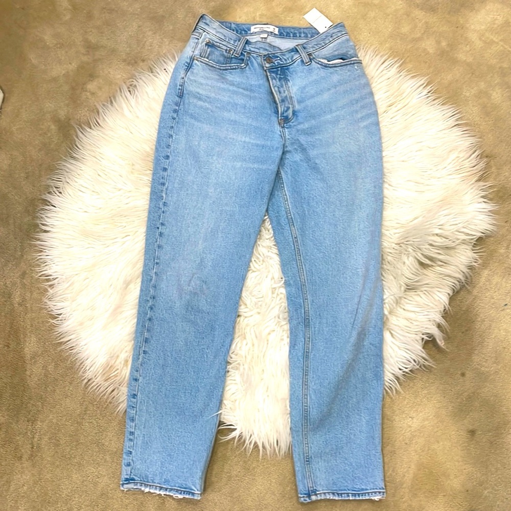 Abercrombie & Fitch The Dad high rise curve love 26/2R